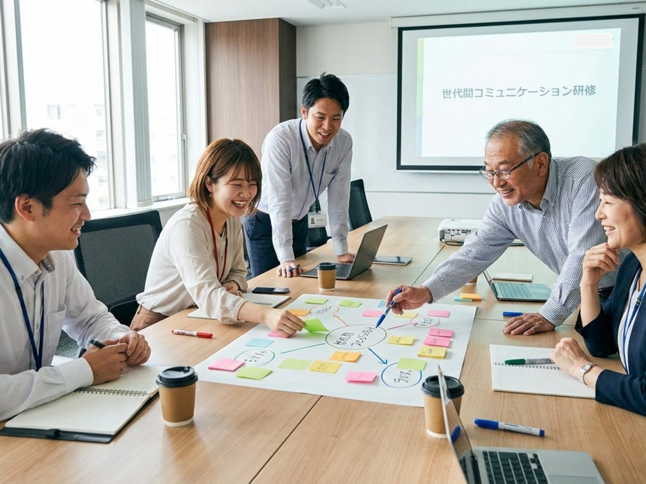 「価値観の壁」を超える 世代間コミュニケーション研修の画像